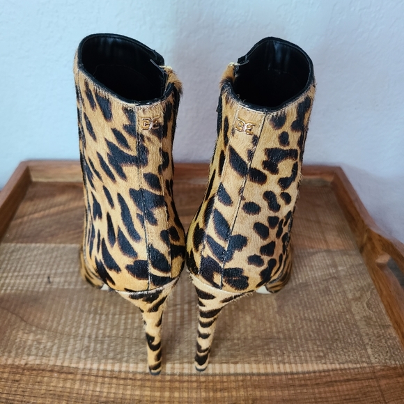 NWT Sam Edelman Leopard Print Heels - Picture 4 of 8